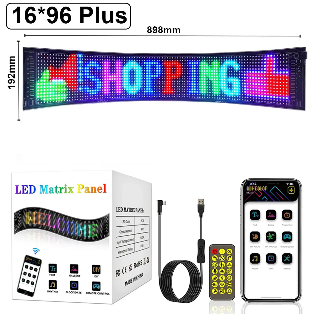 LED Kijelző Görgető Szöveg