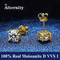 Moissanite Fülbevaló Aiternity