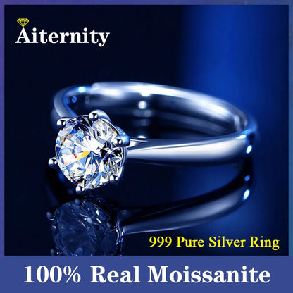 Moissanite Gyűrű AITERNITY