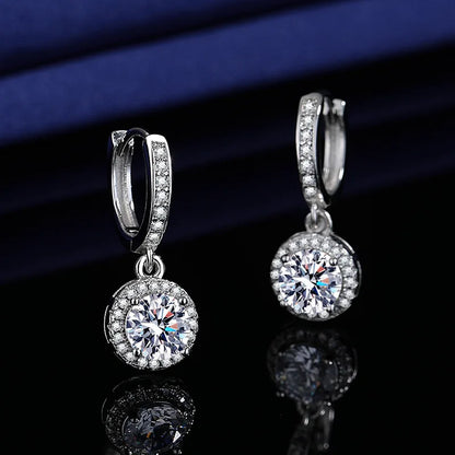 AITERNITY Moissanite Fülbevaló