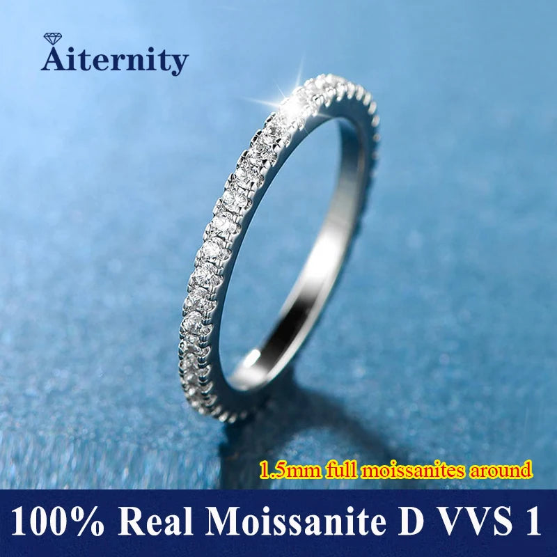 Aiternity Moissanite Gyűrű 925