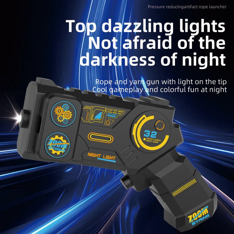 Glow Rope Launcher Gyerekeknek