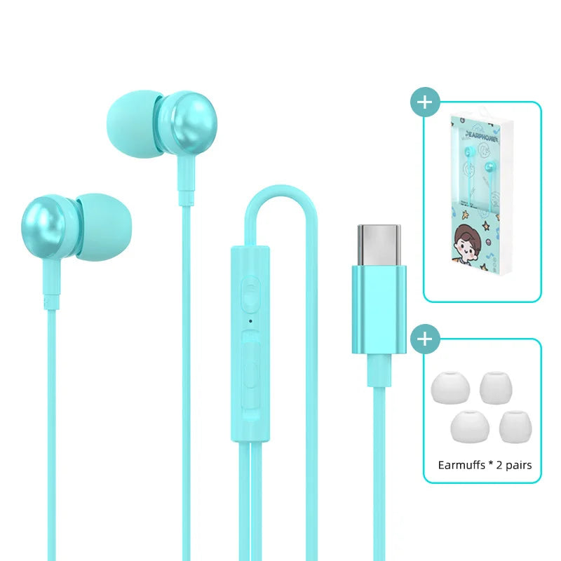 TekaGene USB C Fejhallgató