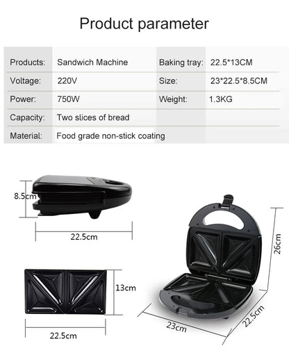 DMWD Szendvicskészítő Grill