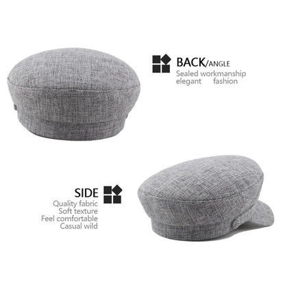 YBCN Sapka Beret Unisex Pamut