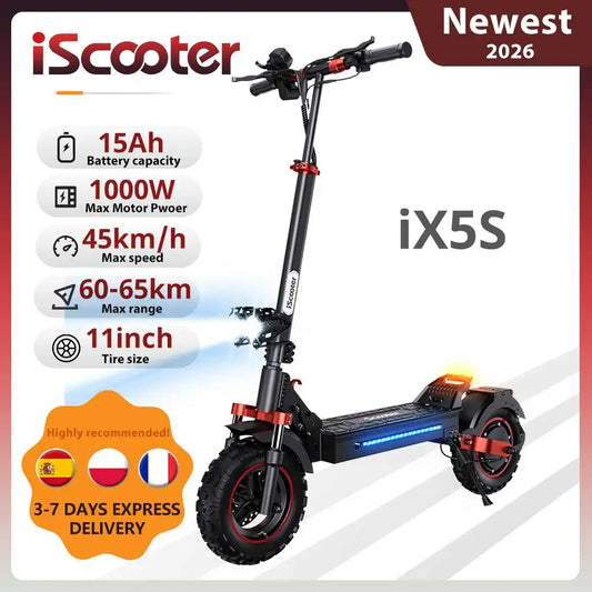 iScooter Elektromosroller 1000W