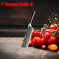 Damascus Konyhakés Éles Santoku