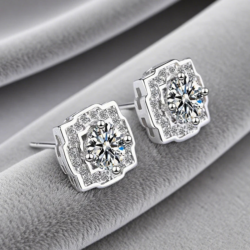 Moissanite Fülbevaló Aiternity
