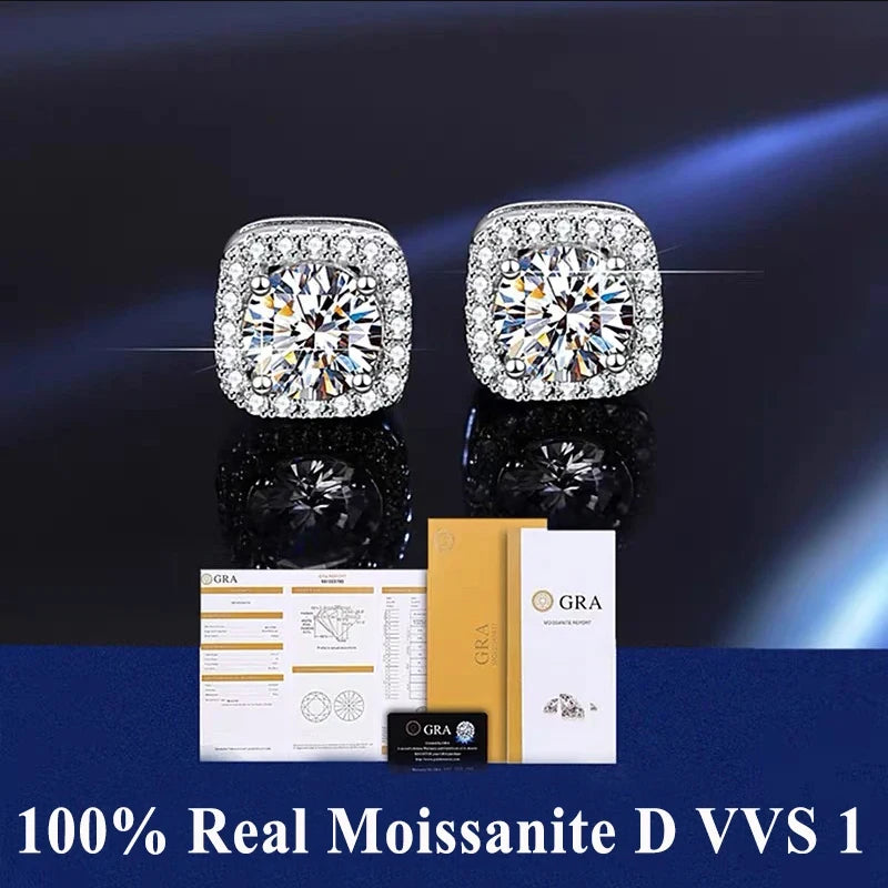 Moissanite Fülbevaló AITERNITY