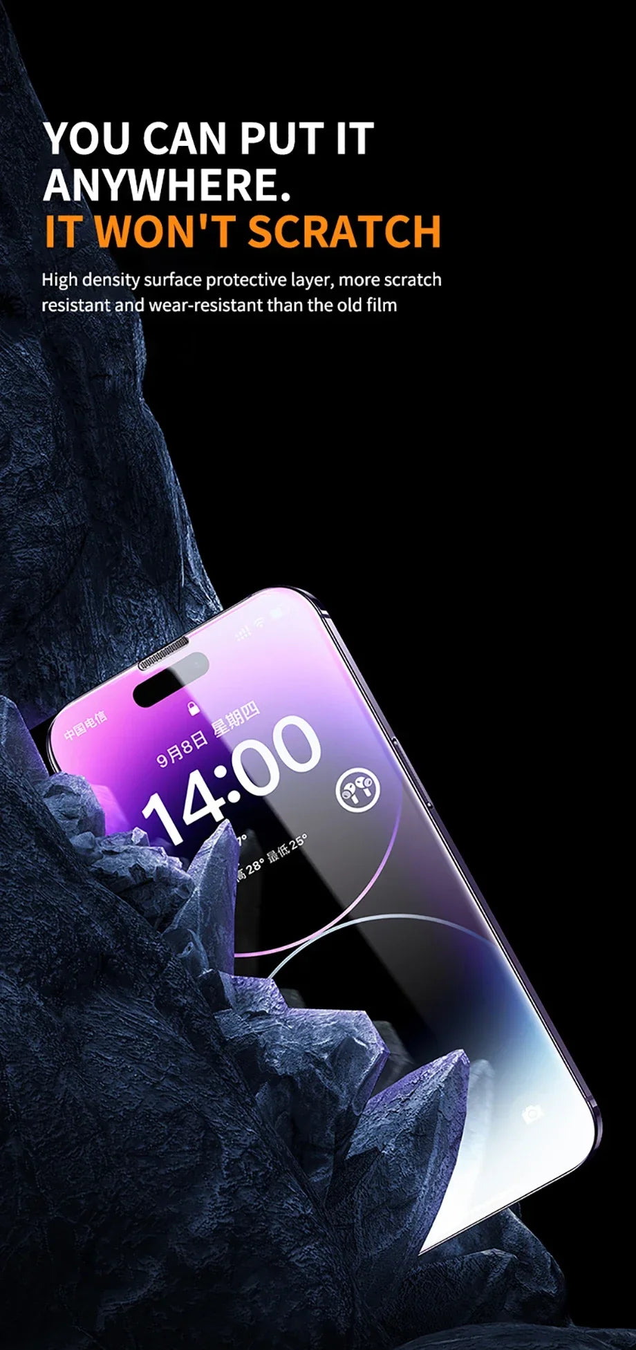 iPhone védő Üvegfólia
