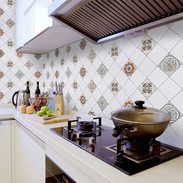 Waterproof Kitchen Wallpaper NONECN