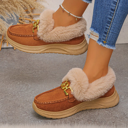 Stiefeletten mit warmem Plüschfutter