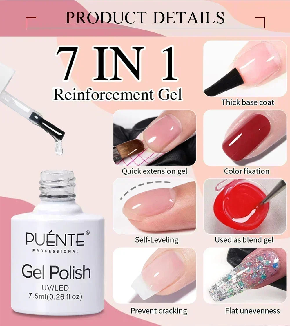Puente Cat Eye Gel Fényes Kék