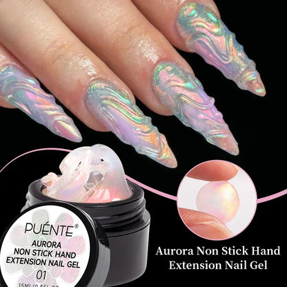 Puente Cat Eye Gel Fényes Kék