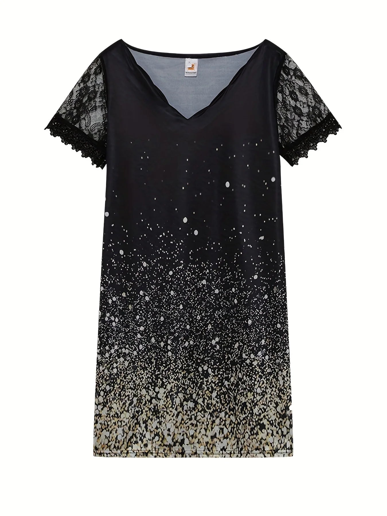 SuitSet Women's Lace V-Neck Dress