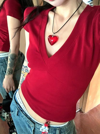 Vnyakú Crop Top Női JEYONG
