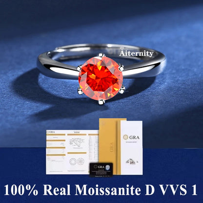Moissanite Gyűrű Aiternity Nők