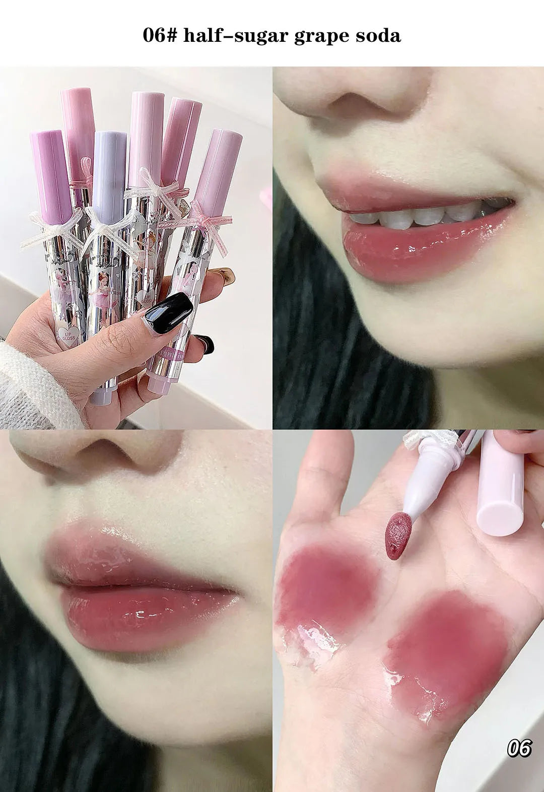 Lip Gloss Szett Tartós Vízálló