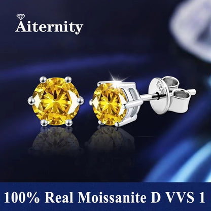 Aiternity Moissanite Fülbevaló