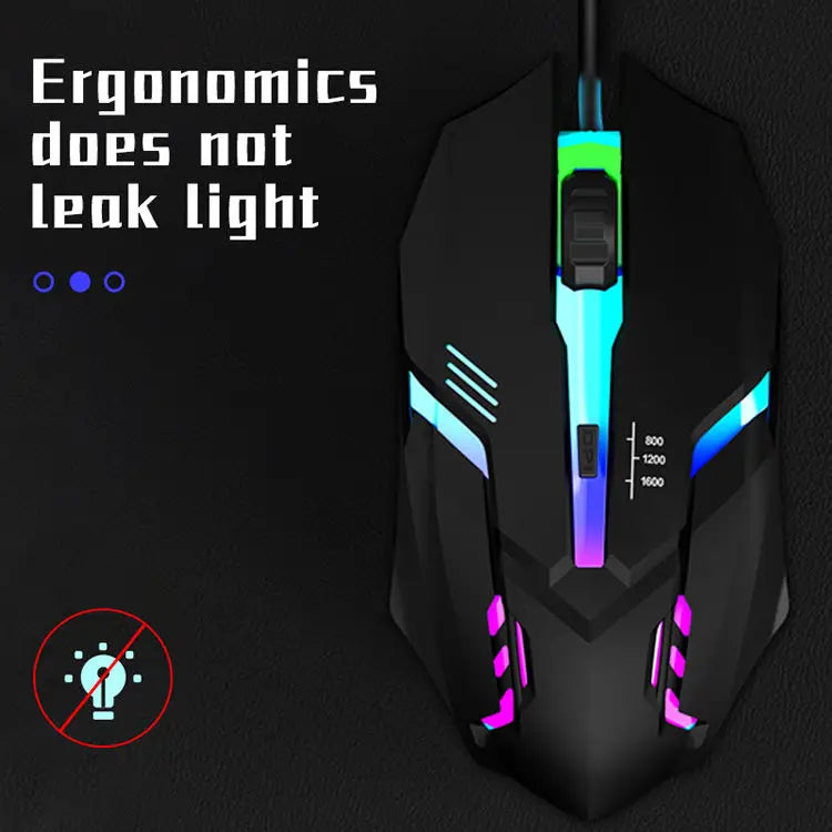 Dtvane Gamer Egér Ergonomikus