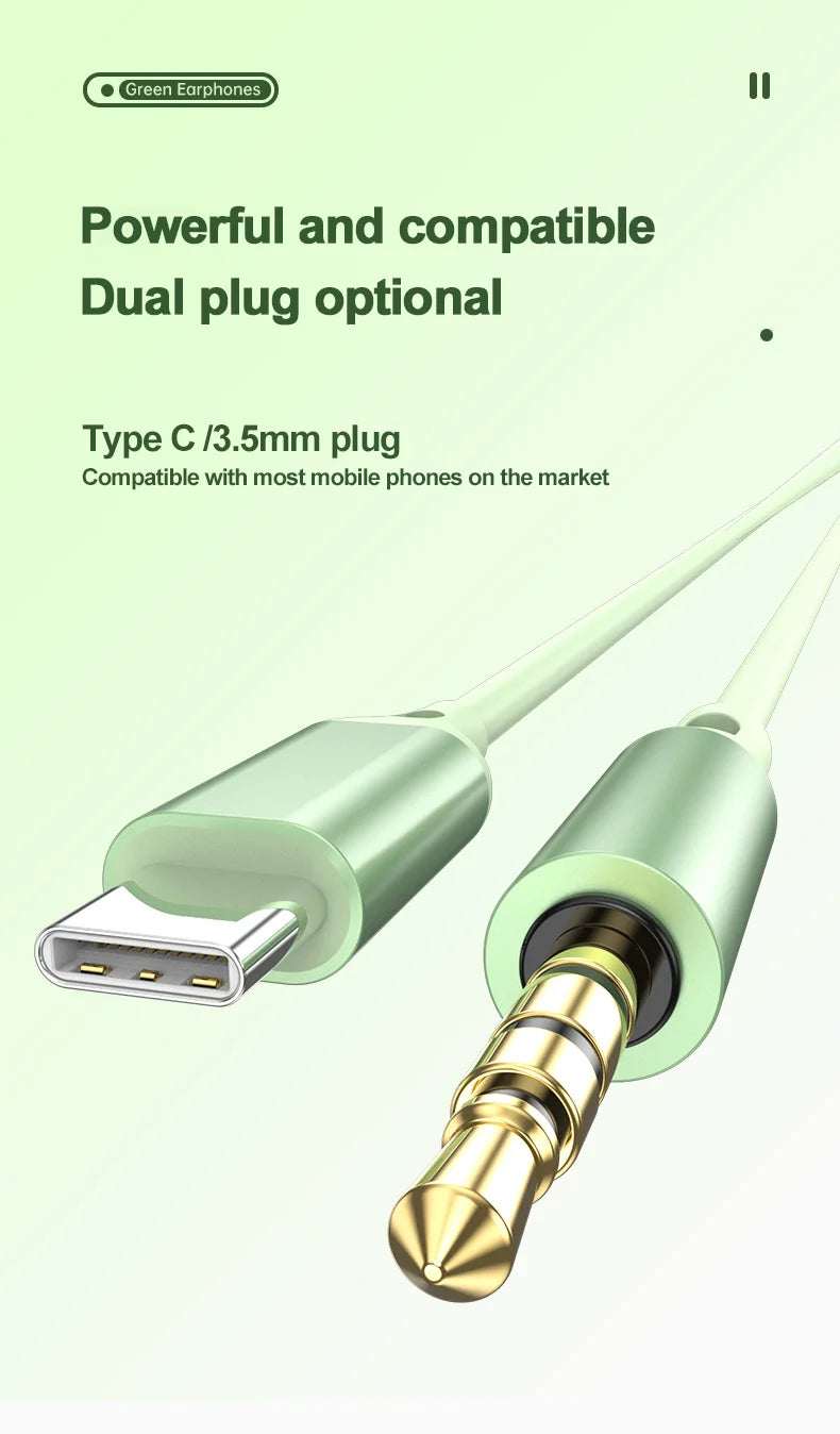 Fülhallgató USB C TekaGene