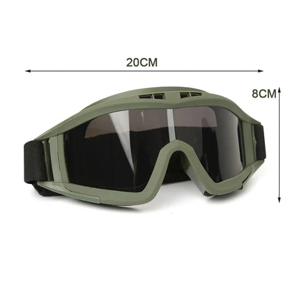 Airsoft Szemüveg Szélvédett UV
