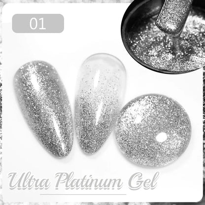 Puente Cat Eye Gel Fényes Kék