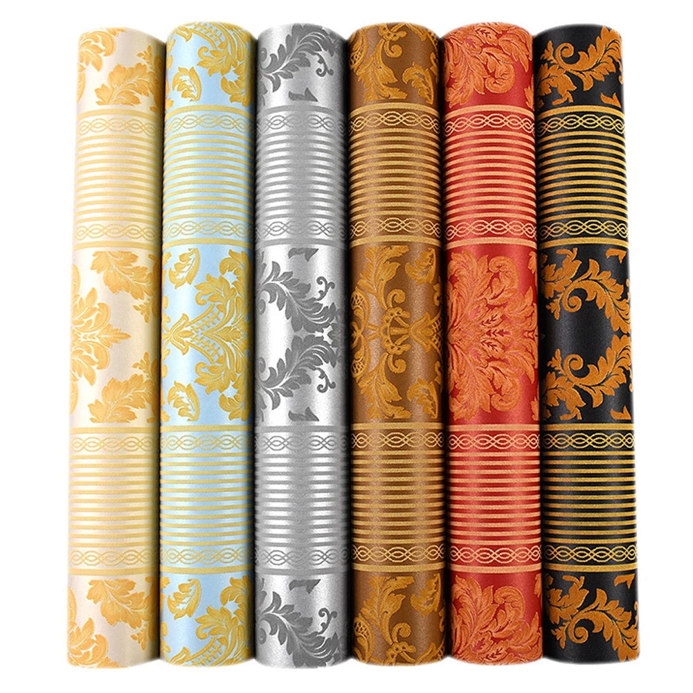 Dzqcn 3D Damask Tapéta Otthon
