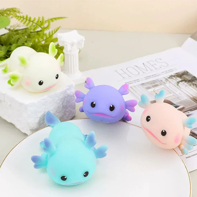 Axolotl-Stressball zur Entspannung
