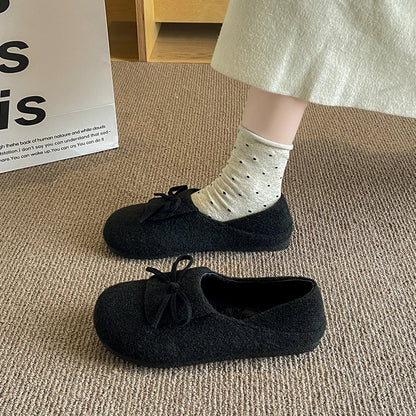 RZSMTYA Damenschuhe Flock