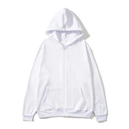 Férfi Meleg Fleece Zip Hoodie