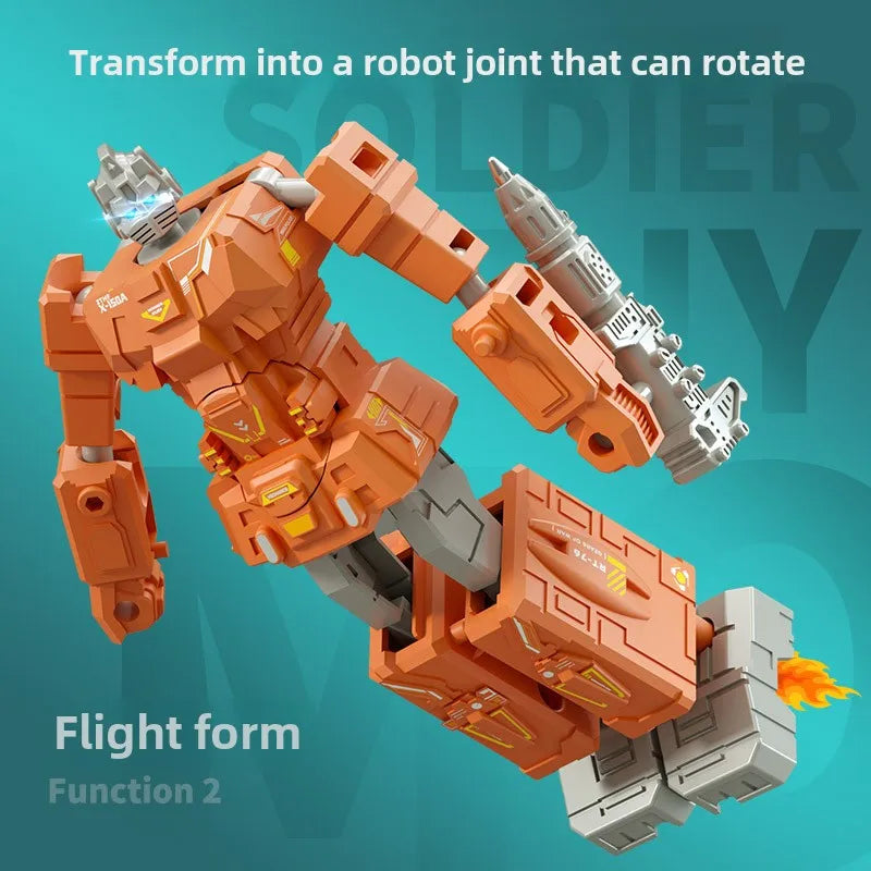 2in1 Deformálható Robot Toll
