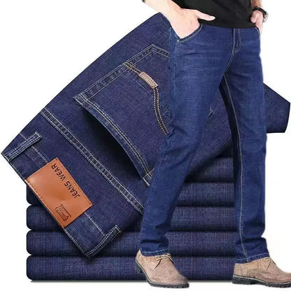 Férfi Rugalmas Farmernadrág