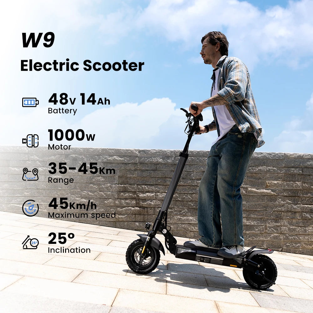 W9 Offroad iScooter Rider