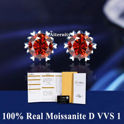 Moissanite Fülbevaló Aiternity