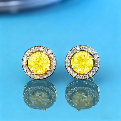 Aiternity Zircon Fülbevaló 18K