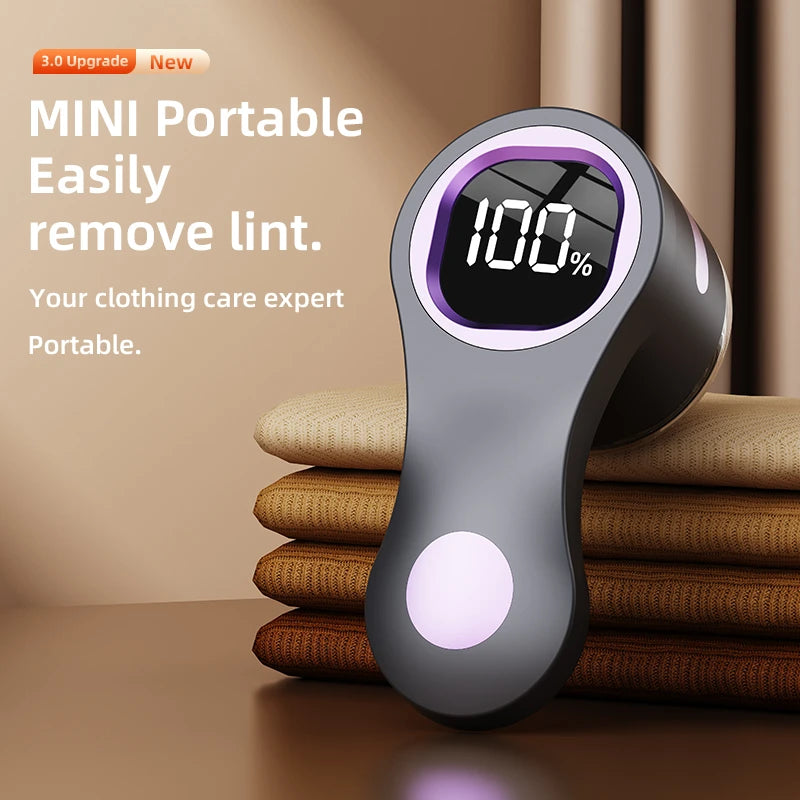 Xiaomi Akkumulátoros Elektromos Szöszeltávolító - Digitális Kijelző, Állítható Teljesítmény