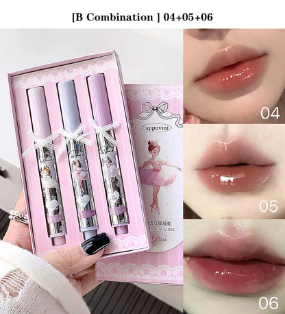 Lip Gloss Szett Tartós Vízálló