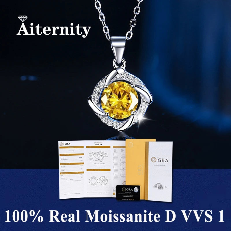 AITERNITY Moissanit 925 Anhänger