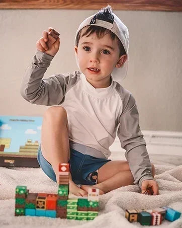 JIMITU Mágneses Építő Kockák