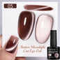 Puente Cat Eye Gel Fényes Kék