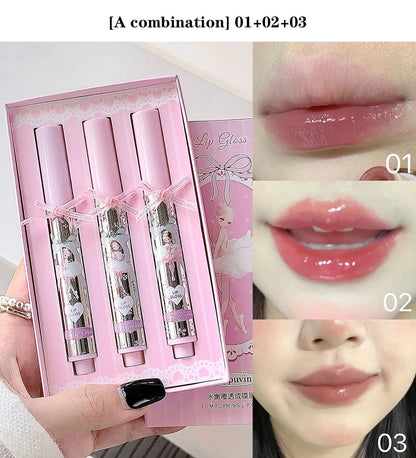 Lip Gloss Szett Tartós Vízálló