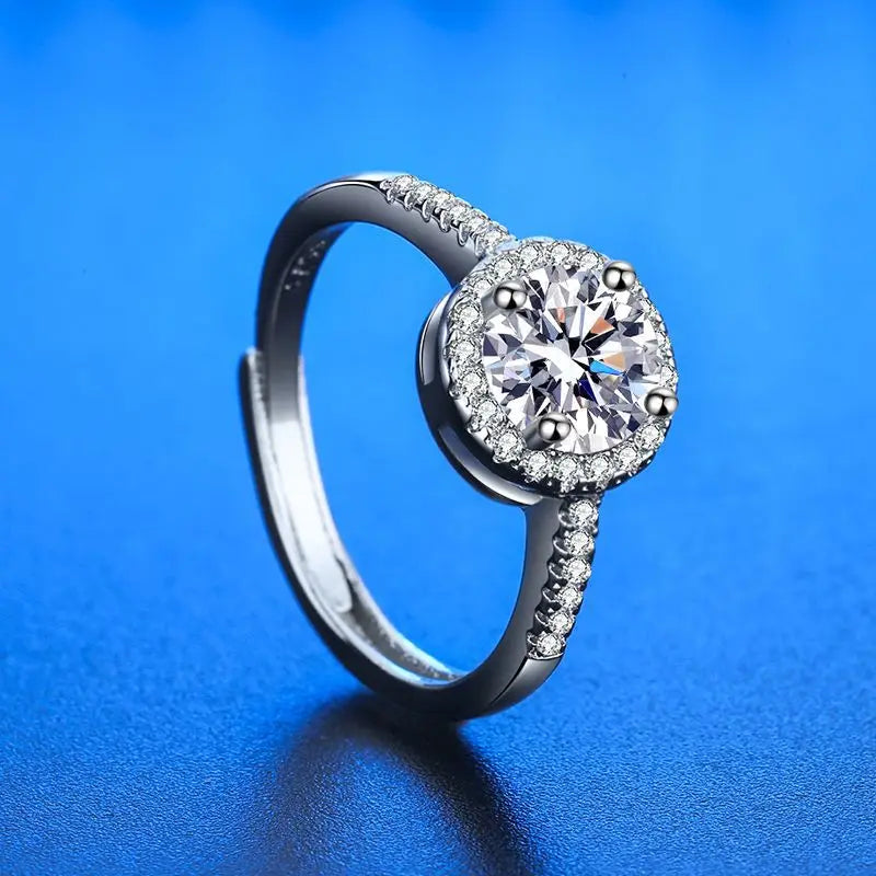 Aiternity Moissanite Gyűrű S925