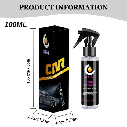 Professzionális Keréktisztító Spray 50ml/100ml - Vasleválasztó Rozsdaeltávolító