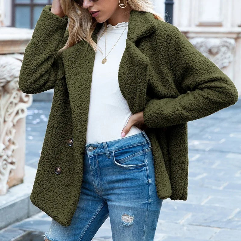 Női Műszőrme Kabát Liva Girl
