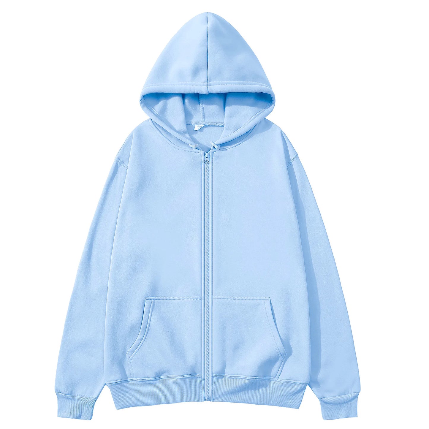 Férfi Meleg Fleece Zip Hoodie