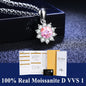 Moissanite Igazi Női Nyaklánc