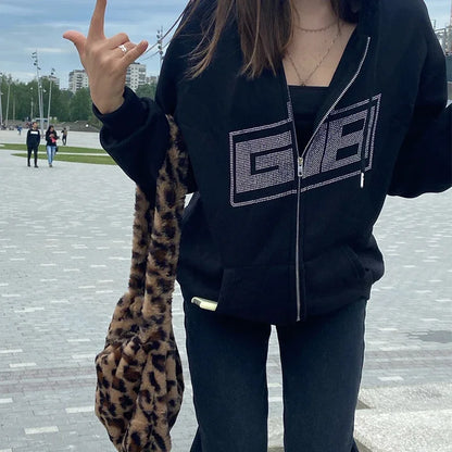 Liva Girl Y2K Gothic Hoodie
