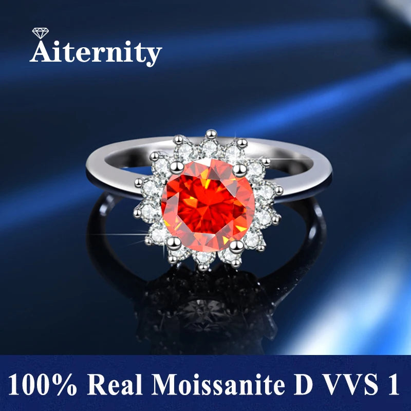 AITERNITY Moissanite S925 Gyűrű
