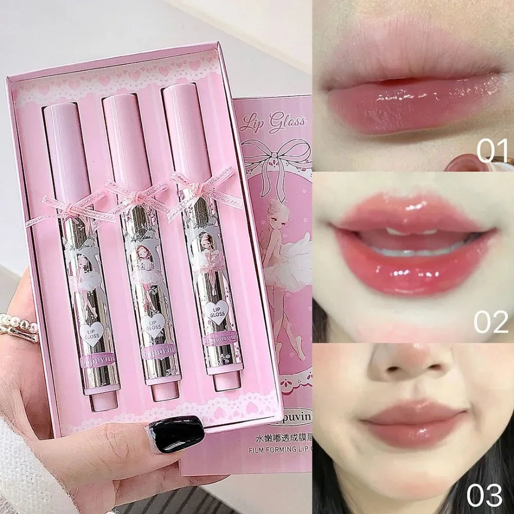 Lip Gloss Szett Tartós Vízálló